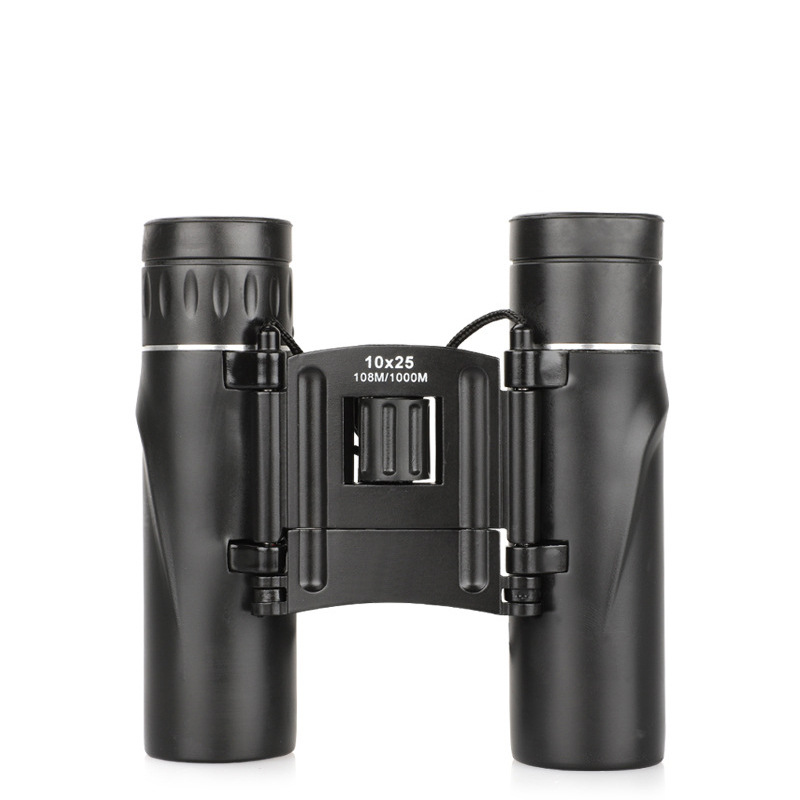 厂家直销批发10X25直筒高清望远镜 双筒手持户外高清高倍光学夜视