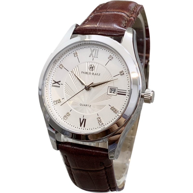 Fashion Trend Sports Belt Watch Men's Watch Student Business Calendar Waterproof Casual Non-mechanical Quartz Watch