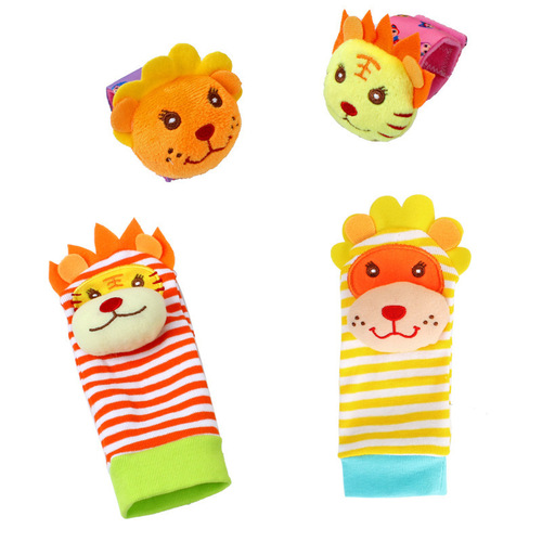 SKK baby wrist bells, rattle socks, rattle bells, animal-shaped watch straps. Multiple choices