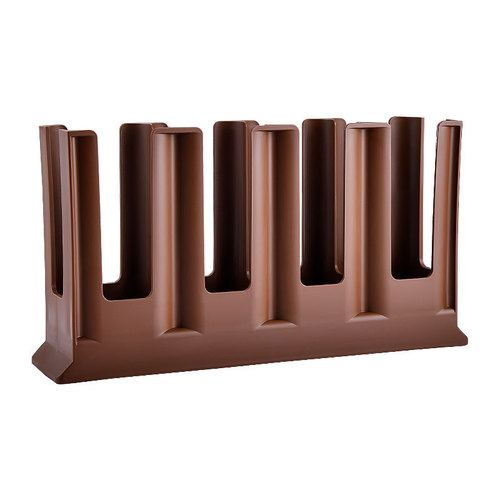 Milk tea coffee injection molded cup divider storage rack disposable cup holder for milk tea cup 90 plastic cup rack commercial
