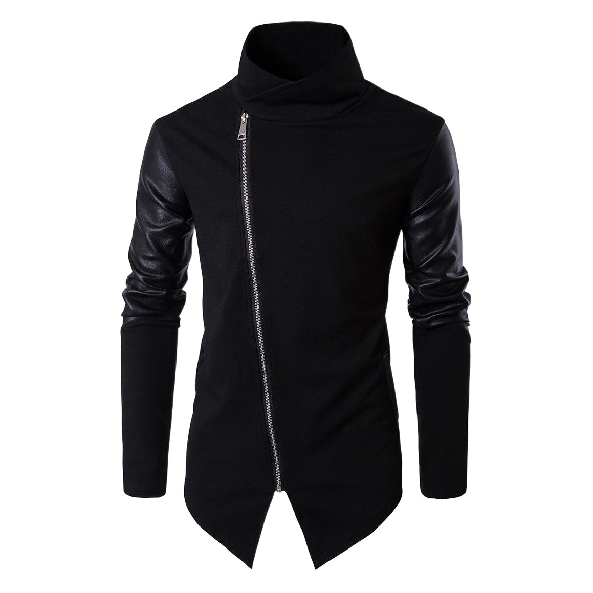 Tamaño europeo 2019 primavera nuevo comercio exterior soporte cuello delgado suéter de punto patchwork suéter de punto de algodón X01001