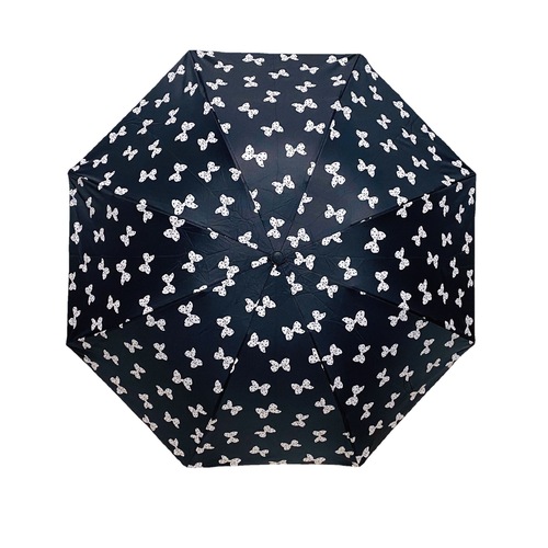 Custom Logo Advertorial Umbrella with Fresh Style Sunshade, Women's Foldable Rain Umbrella, Dual-Purpose Automatic Sun Umbrella