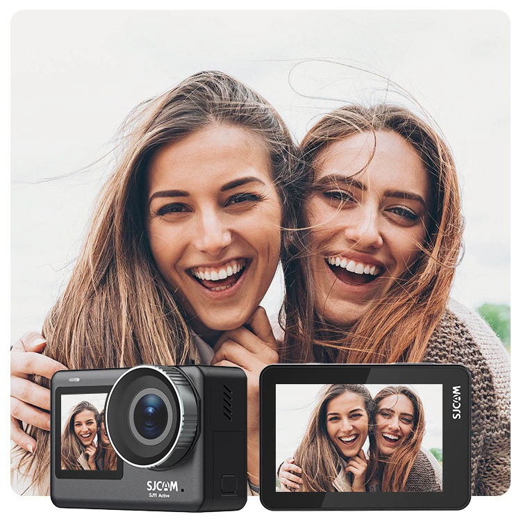 SJCAM SV11 Sports Camera двойной экран, запись с мотоцикла, 4K, супер чистое изображение, панорамное 360