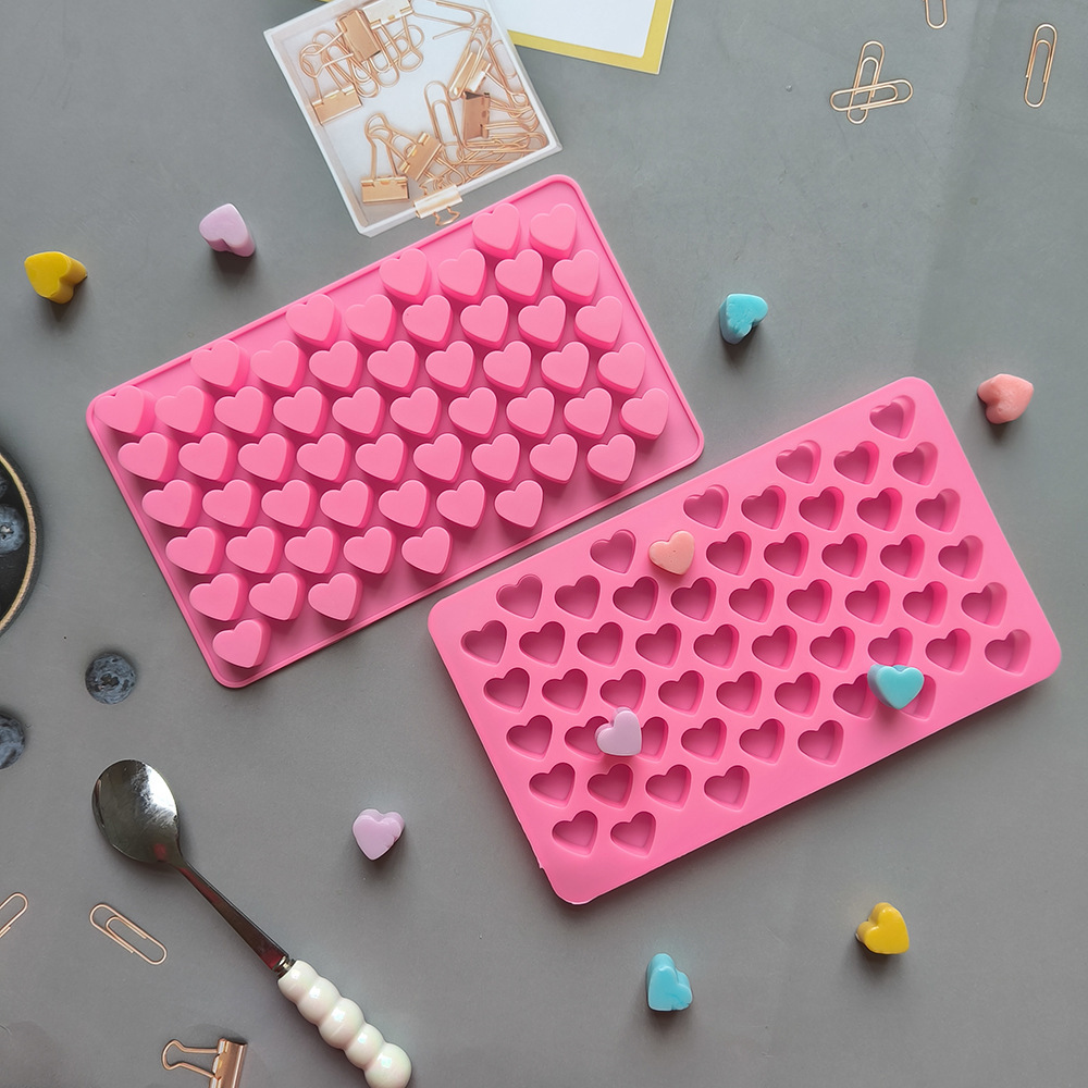 Molde de pastel de silicona 55 litros amor pequeño 410 corazón molde de chocolate DIY molde de decoración molde de pudín