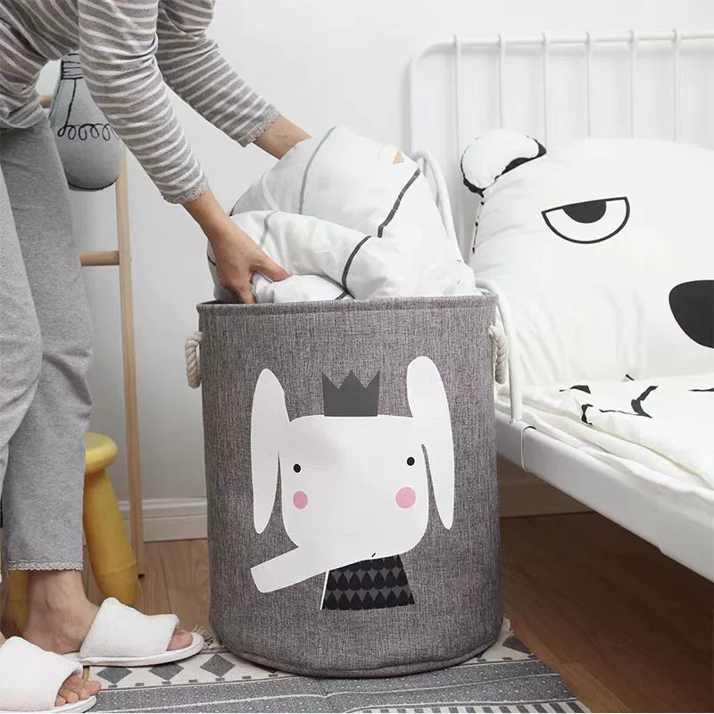 Большая корзина для стирки, коробка для хранения, игрушка, ткань для домашнего использования, система хранения