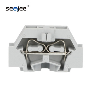 Cage type small spring terminal with fixed hole wiring terminal strip with fixed ear 2.5 square M2.5-261