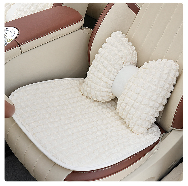 New puffer car seat cushion four seasons universal comfortable non-slip car seat cushion summer breathable car seat cushion