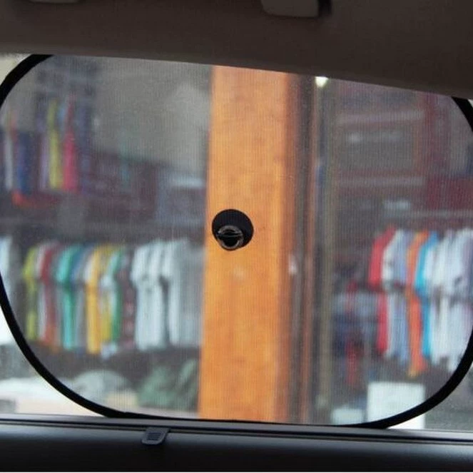 Черный 44 × 36 Автомобильная сетка боковое окно навес