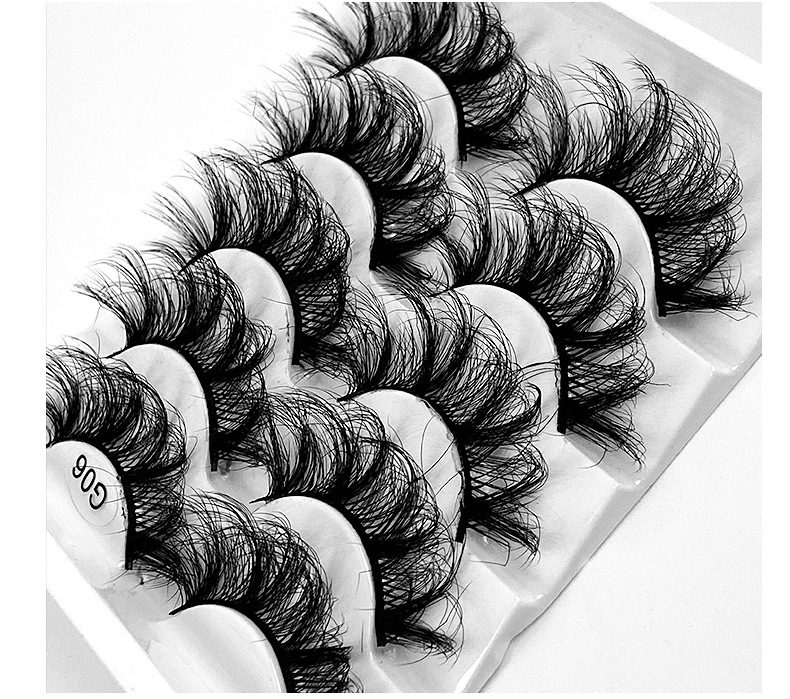 New Multi-layer Thick Eyelash Curved Fluffy False Eyelashes display picture 18