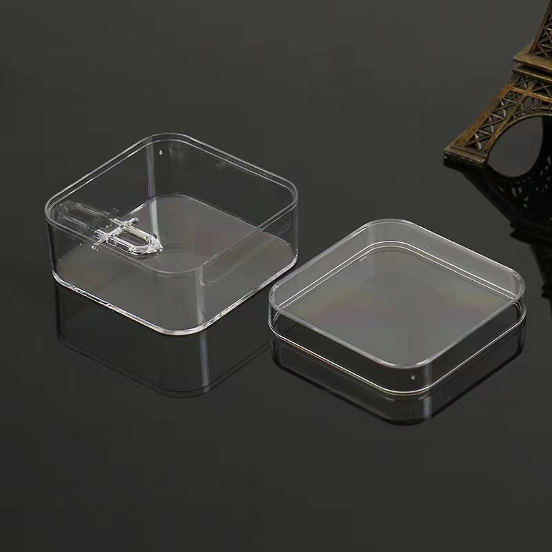 透明亚克力盒子 正方形有机玻璃防尘罩收纳盒 化妆品展示盒批发