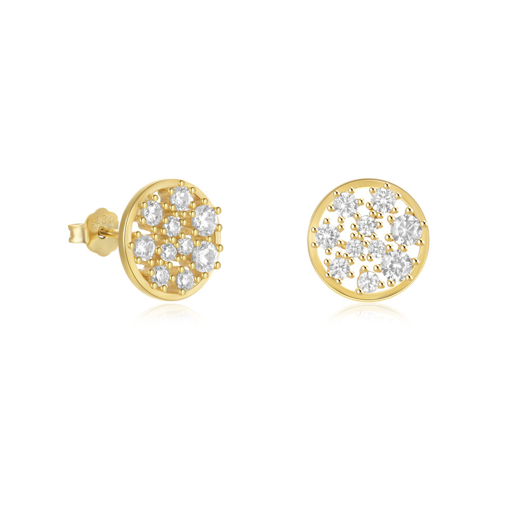 4g Weight 925 Sterling Silver Ear Needle Material Zircon Inlay Material Ear Studs Classification 1 Pair Quantity Holiday, Daily Occasion 925 Sterling Silver Material Heart Shape Pattern Women's Gender Plating Design Elegant, Simple Style Style 1 Pair 925 Sterling Silver Zircon Heart Shape Ear Studs 34