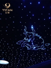 ✅亿繁星空顶 酒吧酒店光纤灯ktv家庭影院满天星卧室阳台石膏板吊