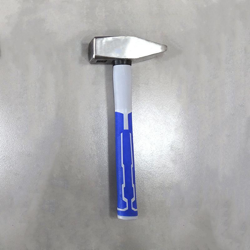 厂家批发重型钳工锤防滑包塑柄大铁锤工地破石工具