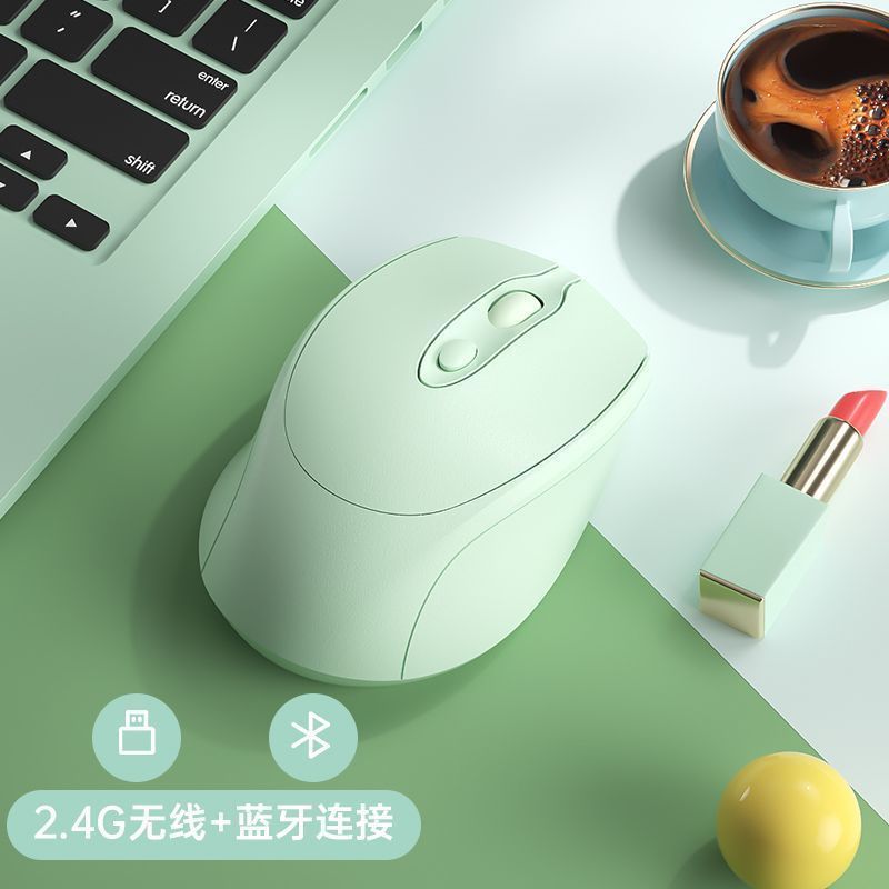 ワイヤレスbluetoothマウスはiPad lenovo typec充電モデルゲーム漫画ビジネス4ボタンbluetoothマウスを適用します|undefined