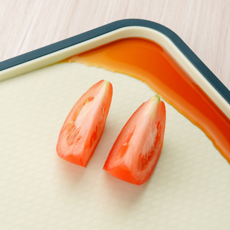 Tablero de escritorio tablero de corte doméstico espeso tablero de corte de verduras de doble cara cuchillo de cocina gran cantidad de tablero de cocina de grado alimenticio sin