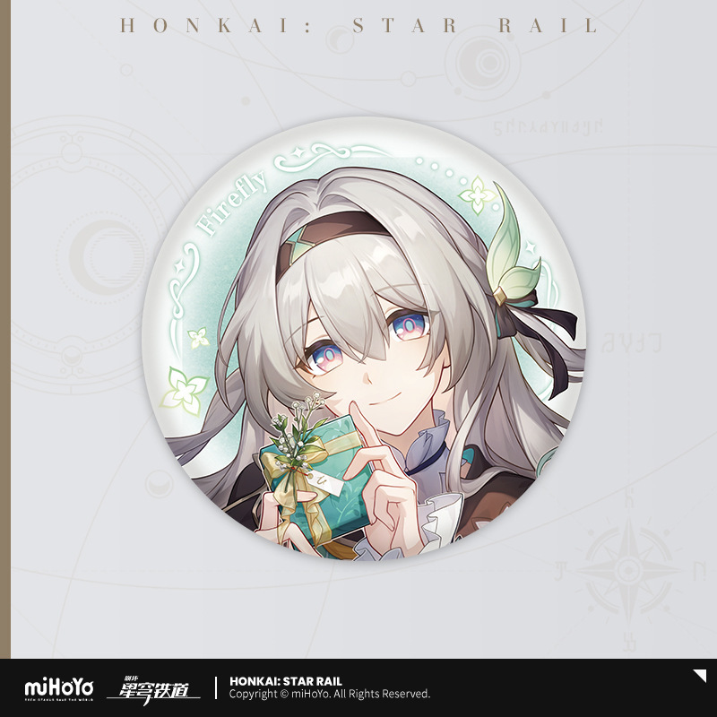 正版崩铁 崩坏：星穹铁道 宇宙糖果屋系列马口铁徽章|undefined
