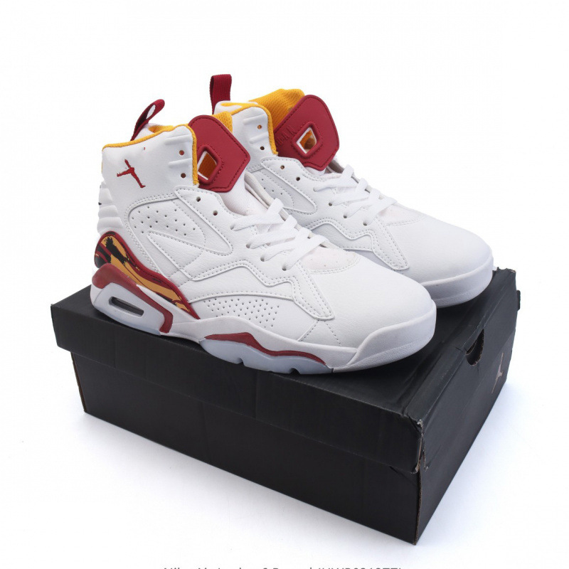Comercio exterior J puro original Pumpman MVP zapatos de baloncesto para hombres zapatos deportivos casuales para mujeres AJ6 con suela gruesa almohadilla de aire zapatos de moda
