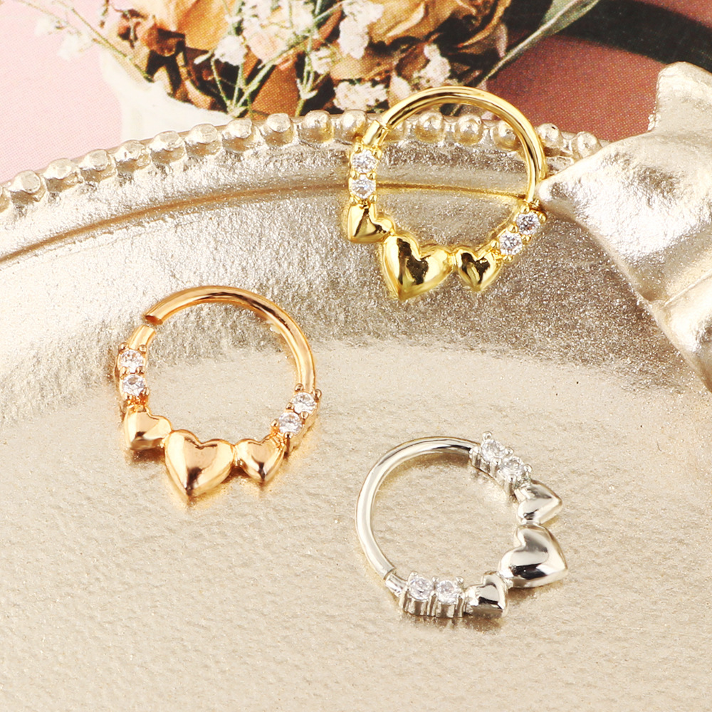 Labret piercing jewelry detail image