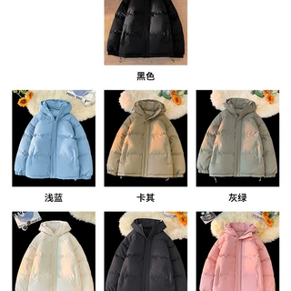 跨境批发棉衣新款棉服冬季情侣棉服男女日系潮牌保暖面包