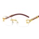 Gold frame transparent sheet
