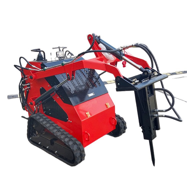 Cargador deslizante tipo rastreo de alta eficiencia para la mina para la carga y descarga de ingeniería de construcción image 6