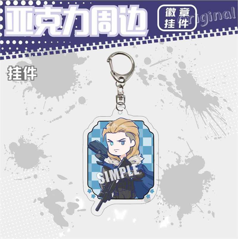 オリジナル畏れ无い契约Valorantアクリルキーホルダー贤者不死鸟レイズブリキバッジストラップ|undefined
