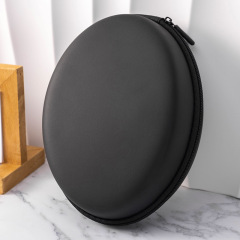 多機能eva bluetoothイヤホンバッグヘッドセット収納ケース楕円形大型イヤホンバッグ
