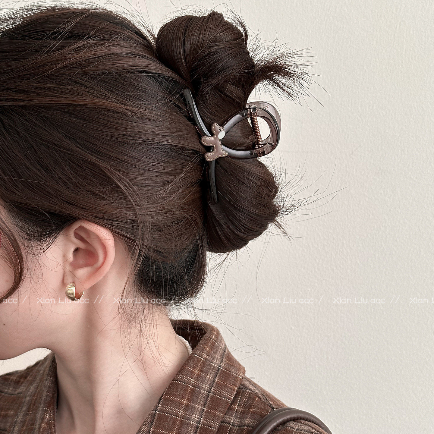 Brown puppy gripper-small size