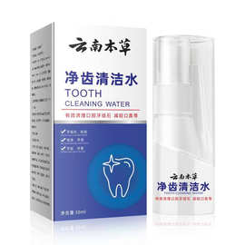 云南本草洁牙漱口水便携式一次性益生菌漱口水一件代发