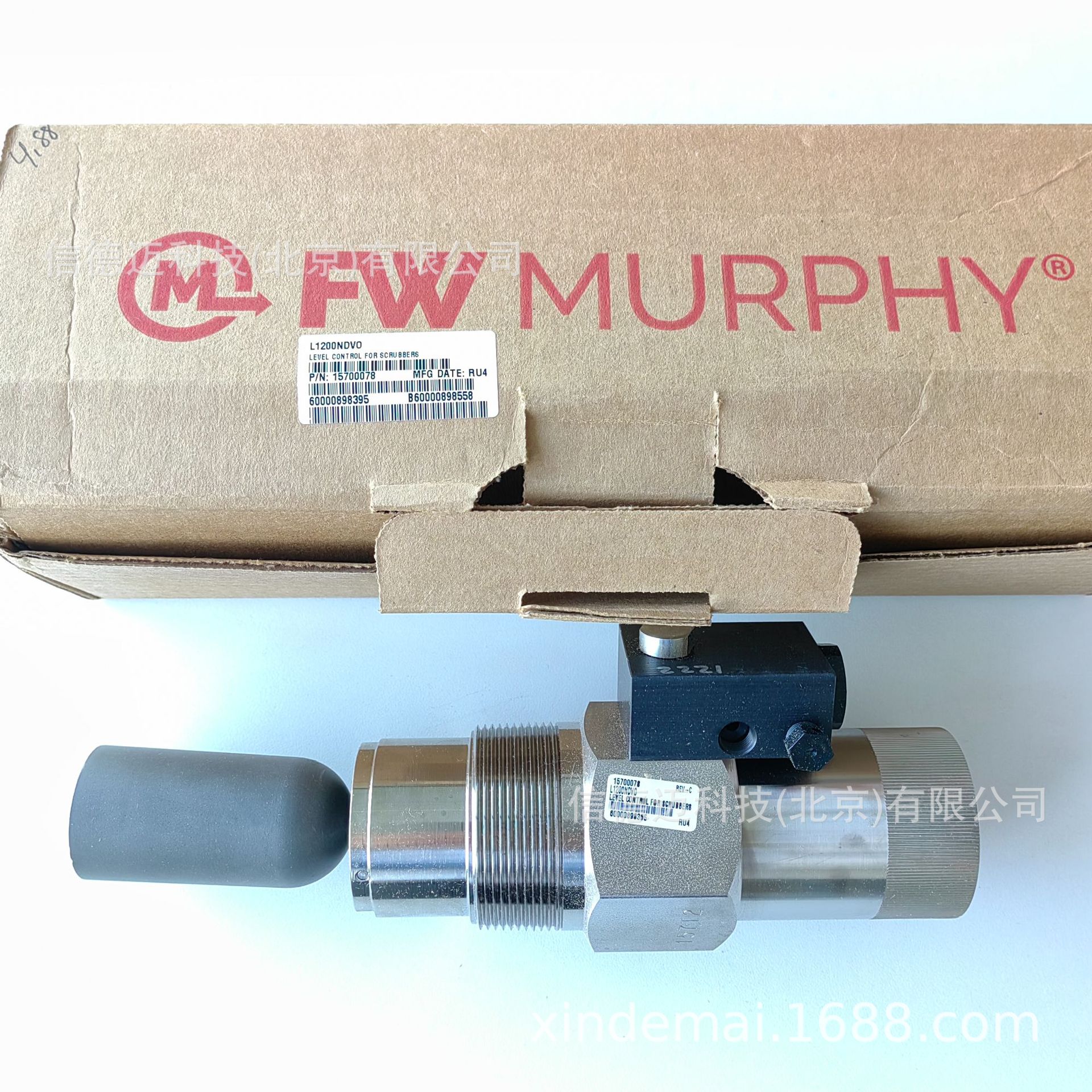 信德迈代理MURPHY摩菲气动液位开关L1200NDVO