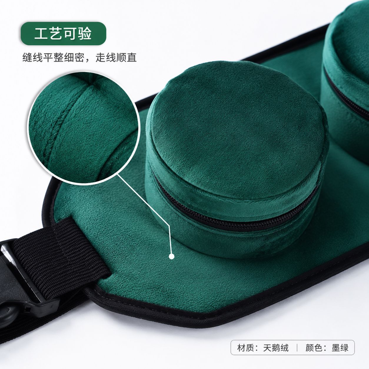 Portable Smoke-Filtering Moxibustion Box with Cloth Cover Stainless Steel Moxa Holder Home Moxa Therapy Kit specifications
