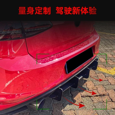 Spoiler Golf 7 GTI rear lip