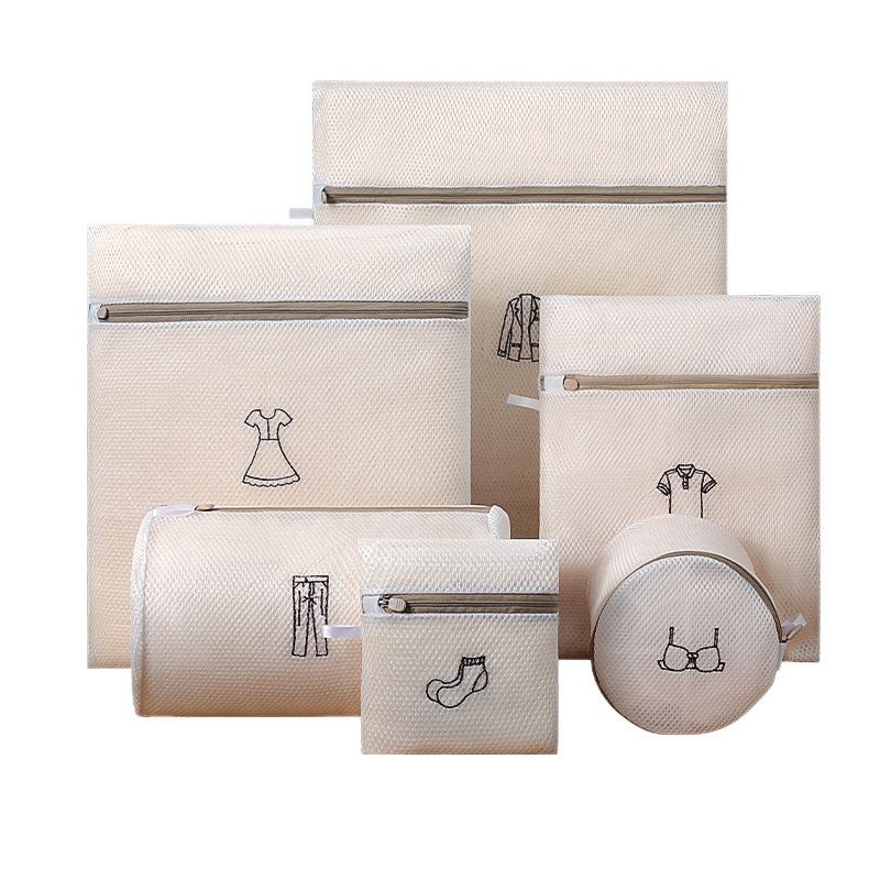 Bolsa de lavado de doble capa de sostén grueso máquina de lavado especial bolsa de lavado fábrica de bolsa de red de lavado bolsa de lavado mayorista