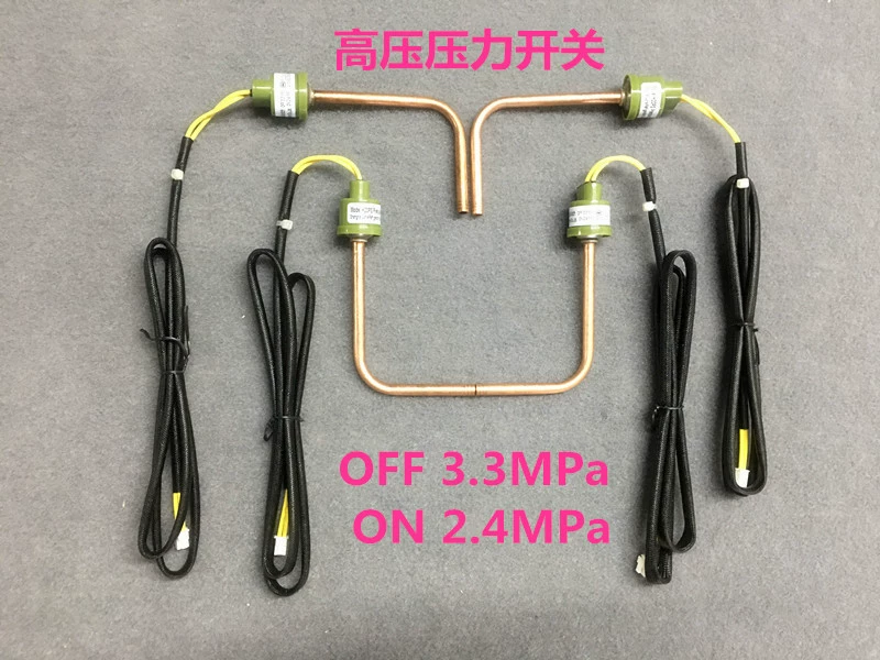 Компрессор теплового насоса кондиционера, защита переключателя высокого давления, контроллер высокого давления, переключатель давления, сварочный порт 2,4/3,3