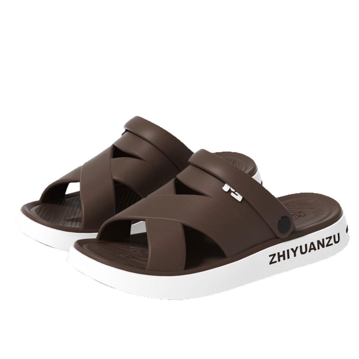 Zapatillas de verano EVA, zapatillas de playa de fondo grueso, sandalias deportivas casuales para hombres.