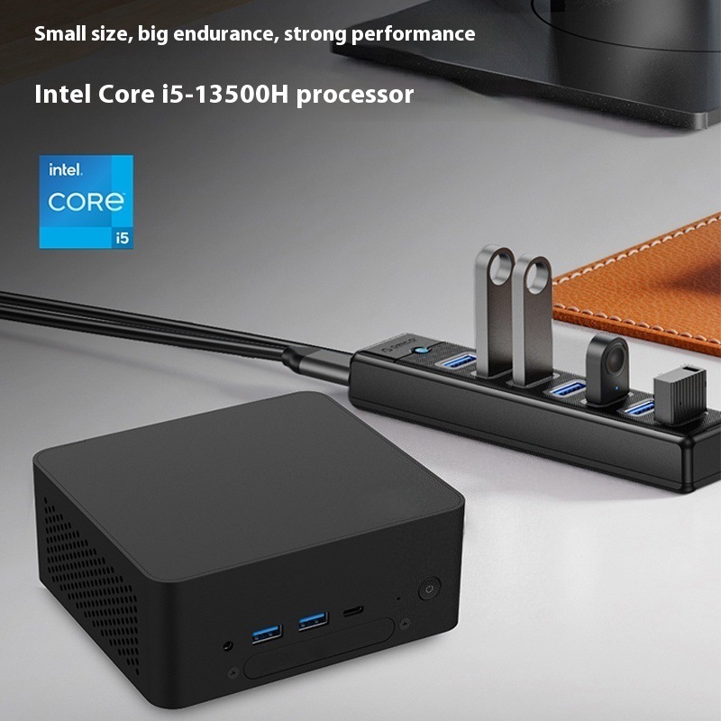 New I5-13500H/I5-1240P/I7-1260P Mini Host Gaming Desktop Office Computer Pc