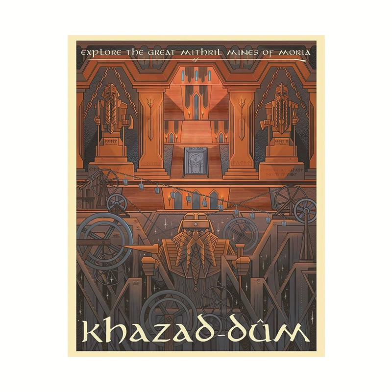 Печатный холст CZ444 скандинавский винтажный пейзаж, размеры 20×25–60×90 см (только холст)