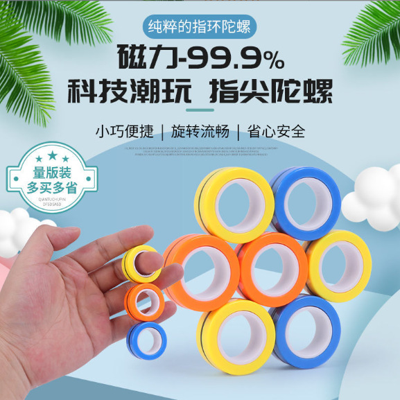 magnetic spinning top