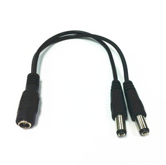 DC1 split 2 camera power into 2 monitoring power cables, DC one-to-two monitoring cables 5.5*2.1
