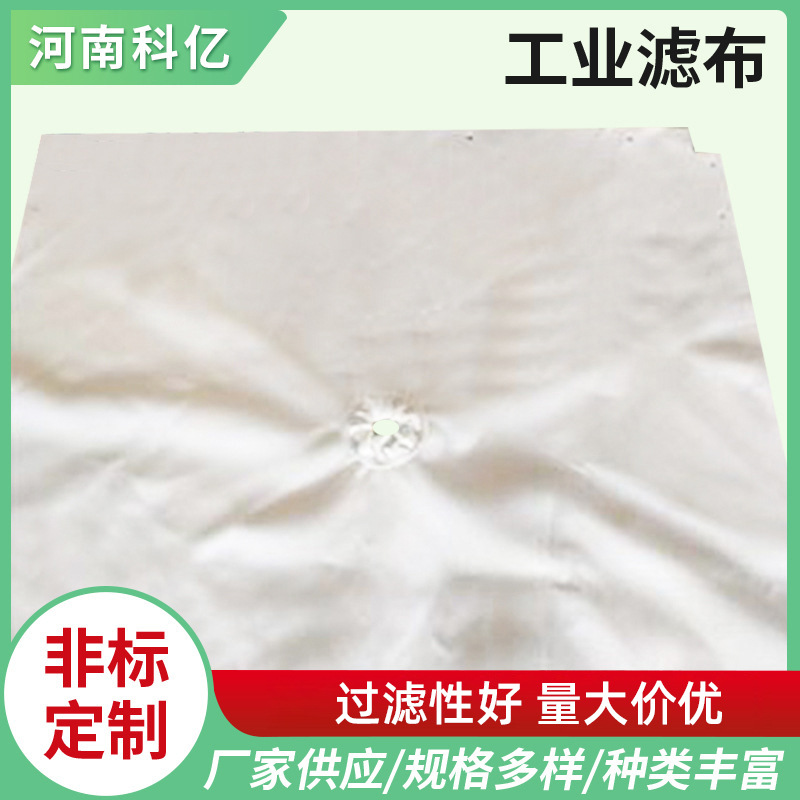 厂家现货供应工业滤布板框箱式压滤布压泥污泥污水处理单丝过滤布