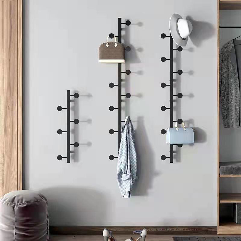 Nordic Nail-free Hook Hallway Decoration Creative Wall Hanging Storage Clothes Rack Door Wall Hanging Hook