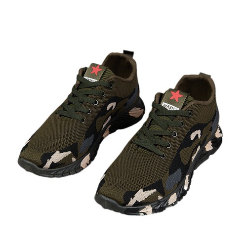 Flying weaving trendy sneakers, men's casual running shoes, spring and autumn, breathable and wear-resistant lovers 'shoes, wholesale fashion brand