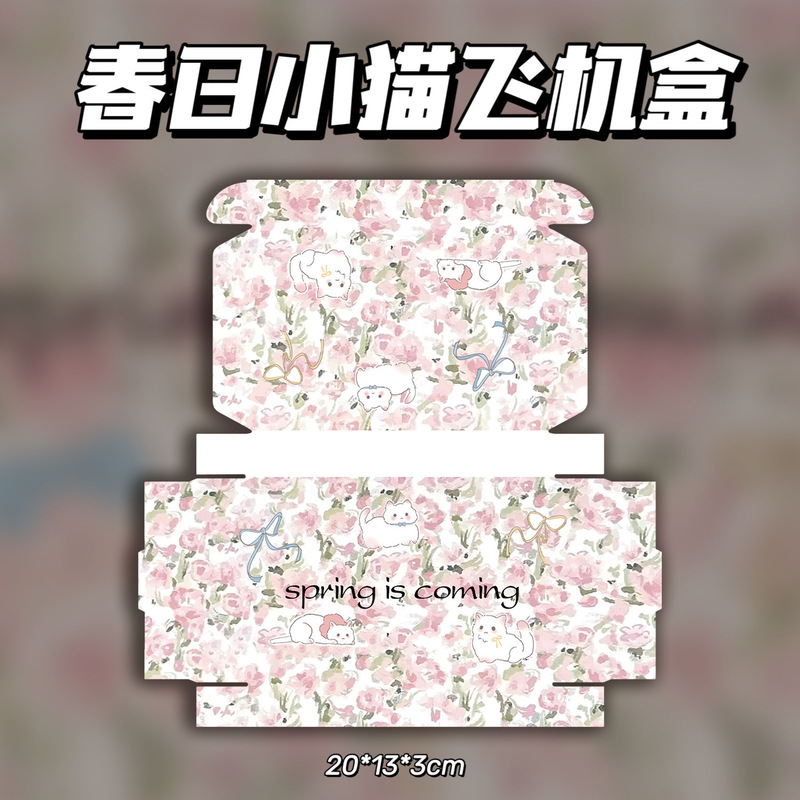 カジュアルダイアリーシリーズ飛行機ボックス高価値ホットカードパッケージギフトボックス絶妙な包装収納ボックス|undefined