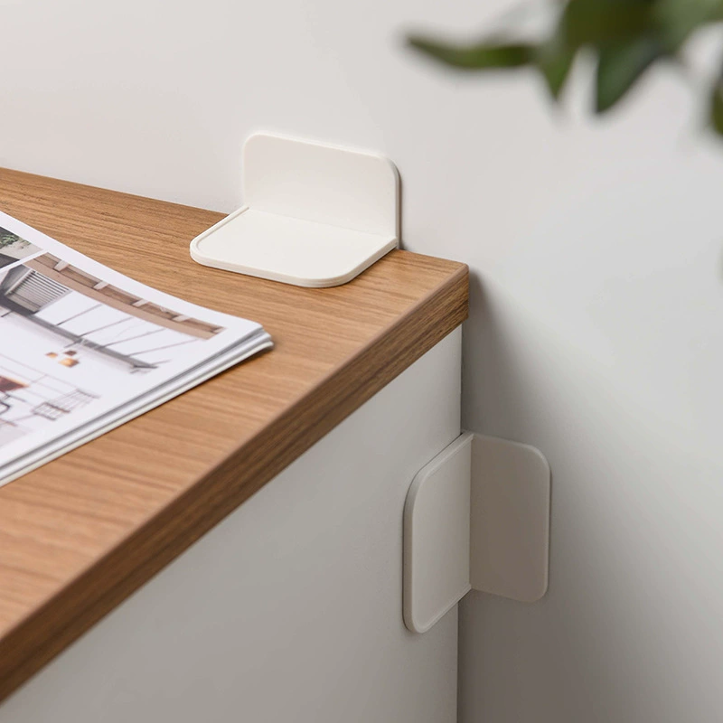 Мебельное антидемпинговое устройство самоклеящийся шкаф без перфорации, безопасное антидемпинговое устройство, книжная полка, обувной шкаф, анти-толкающий держатель