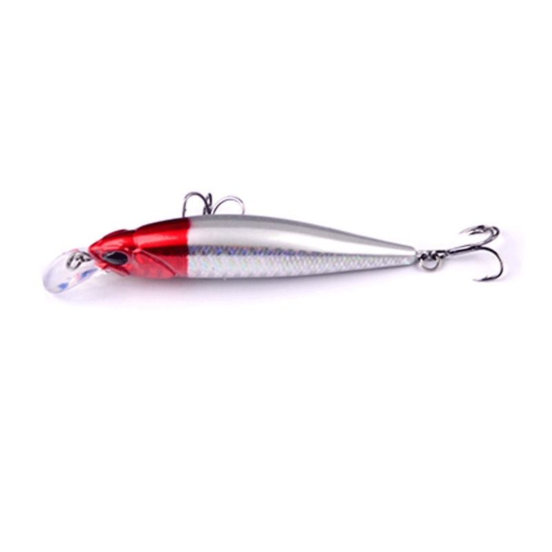 Sinking Minnow Fishing Lures 80mm 11g Haed Baits Fresh Water Bass Swimbait Tackle Gear