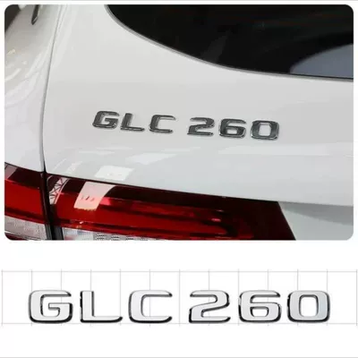 rear badge, E/C-Class, E300L/GLC/GLE/AMG/260L, Car logo - standard-glc260-original-car-model