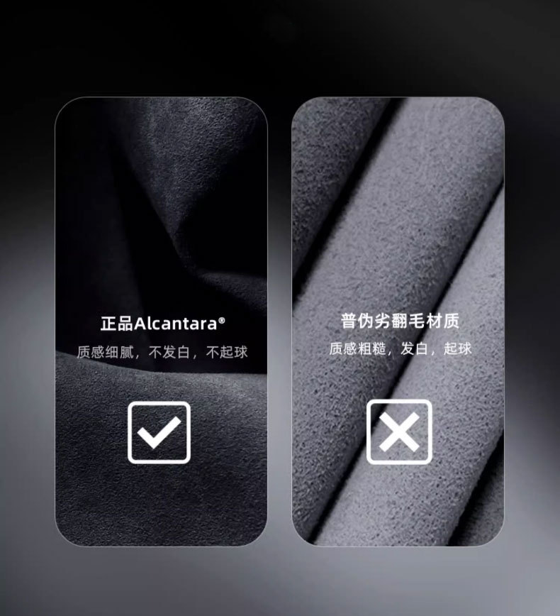 Zhixingtuan Car Lumbar Support Alcantara Triangular Car Headrest Lumbar Cushion Waist Support Seat Accessories Supplies