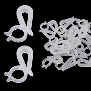 Factory direct Christmas plastic light clip colored light hook Christmas S hook Christmas light accessories Christmas light clip
