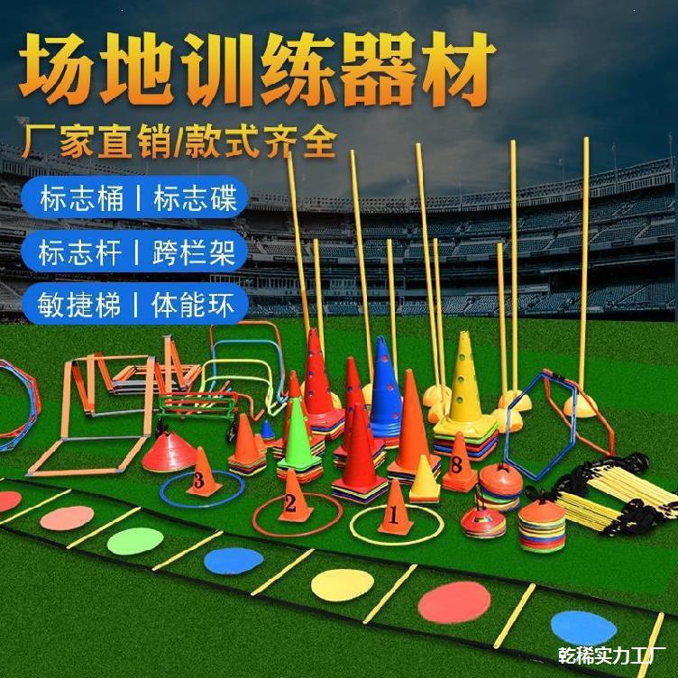 速度轮滑上体筒教具少儿反应反应速度器材标志体育雪糕体育课桶训