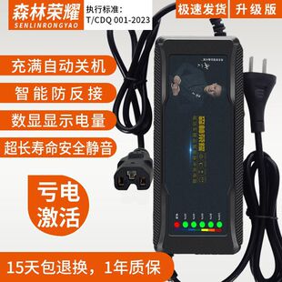 自動斷電電動車電瓶車充電器48V60V72V20A鉛酸電池兩輪三輪車通用